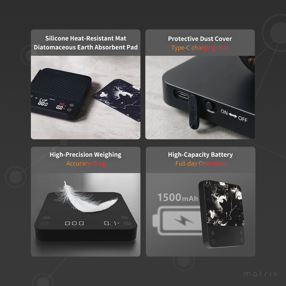 Matrix M2Pro AI smart coffee scale